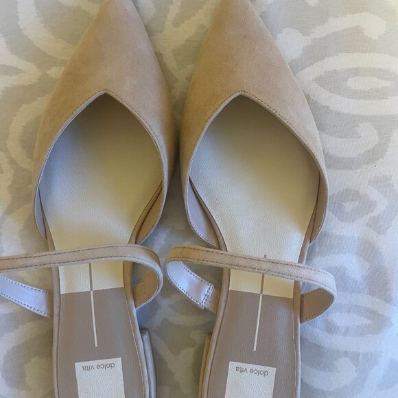 KANIKA WIDE FLATS TAN SUEDE - TAN SUEDE / 10W - Picture 4 of 9